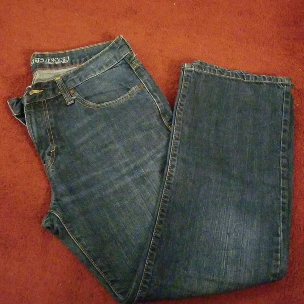 Mens Straight Leg Jeans